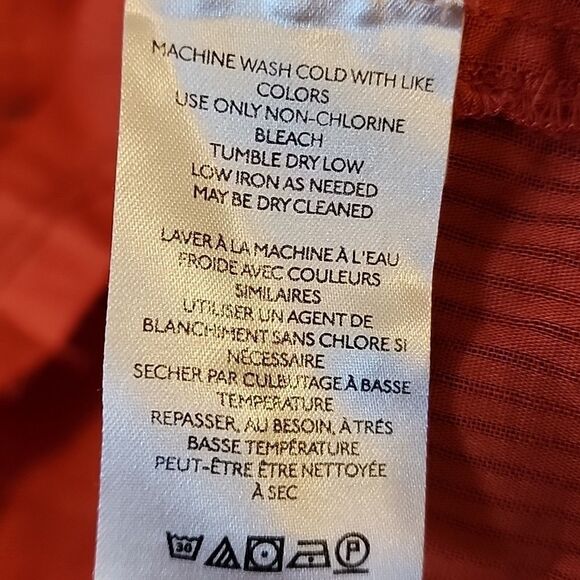 We the free  Coral Button-Up  tunic Top XS - Picture 5 of 5